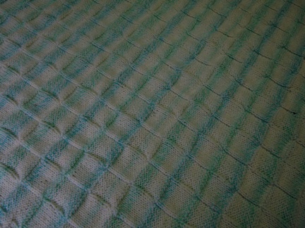 checkerboard knitting pattern - how to knit